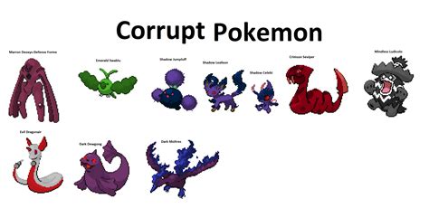 pokemon rivalry|which region has corrupted pokemon.